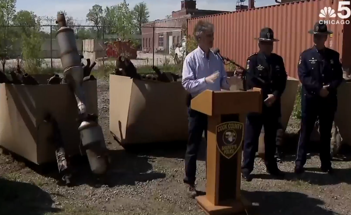 Catalytic Converter Theft Related Arrest Made in Illinois CATPA